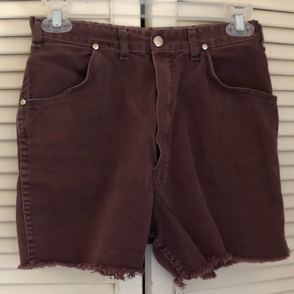 Vintage 60s Dungarettes Hi Rise Denim Cutoffs W 27v